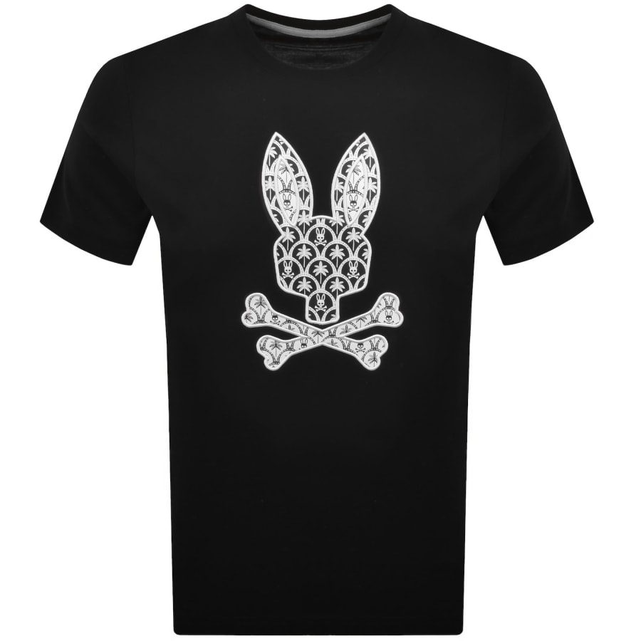 Psycho Bunny Brad Graphic T Shirt Black | Mainline Menswear us